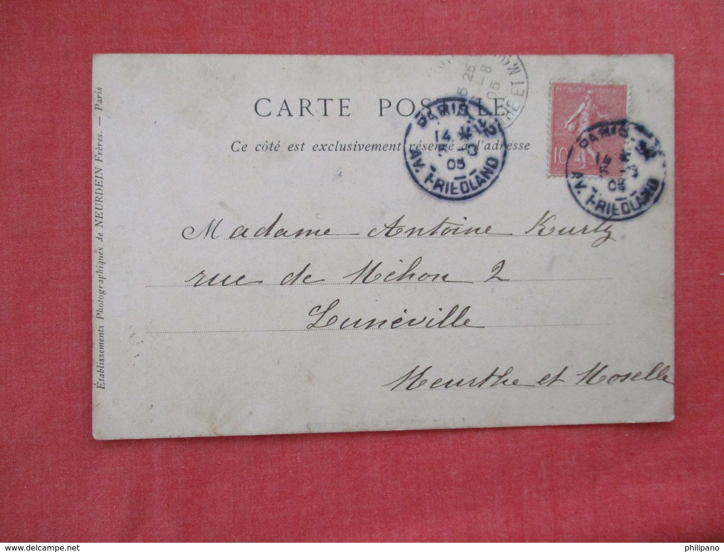 Tunisia Cordonniers  Has France Stamp & Cancel    Ref 2932 - Tunisie