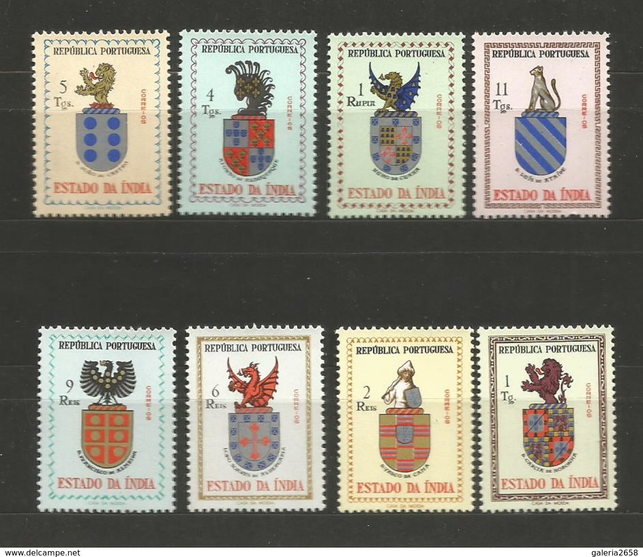 INDIA PORTUGUESA - ESCUDOS  - MNH STAMPS   - D 1709 - India Portuguesa