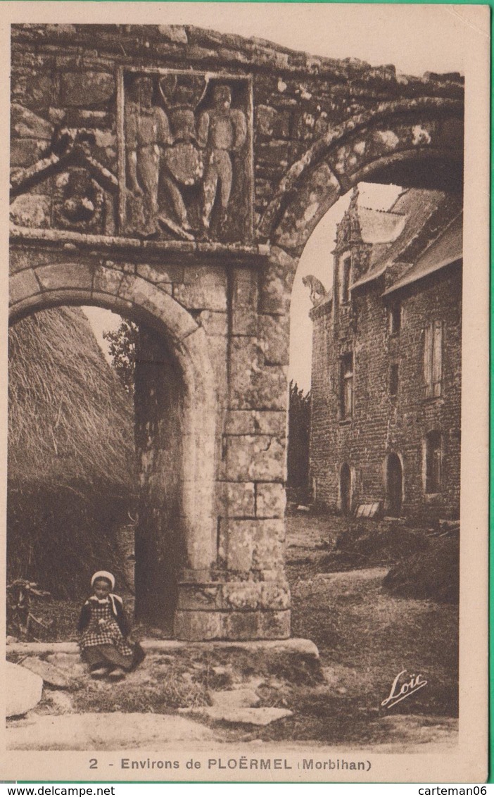 56 - Environs De Ploermel - Ancien Manoir - Editeur: Gougaud N°2 - Autres & Non Classés