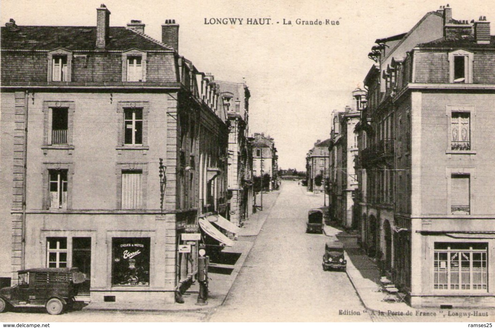 (63) CPA  Longwy Haut  La Grande Rue (Bon Etat) - Longwy