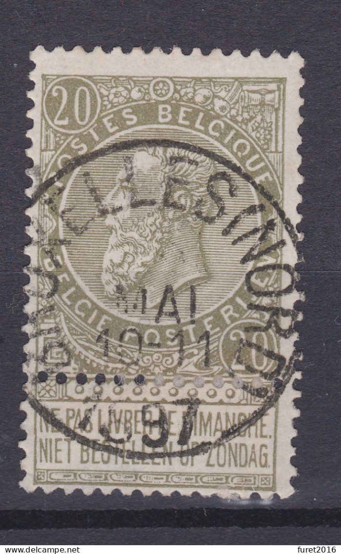 N° 59 BRUXELLES NORD - 1893-1900 Fine Barbe