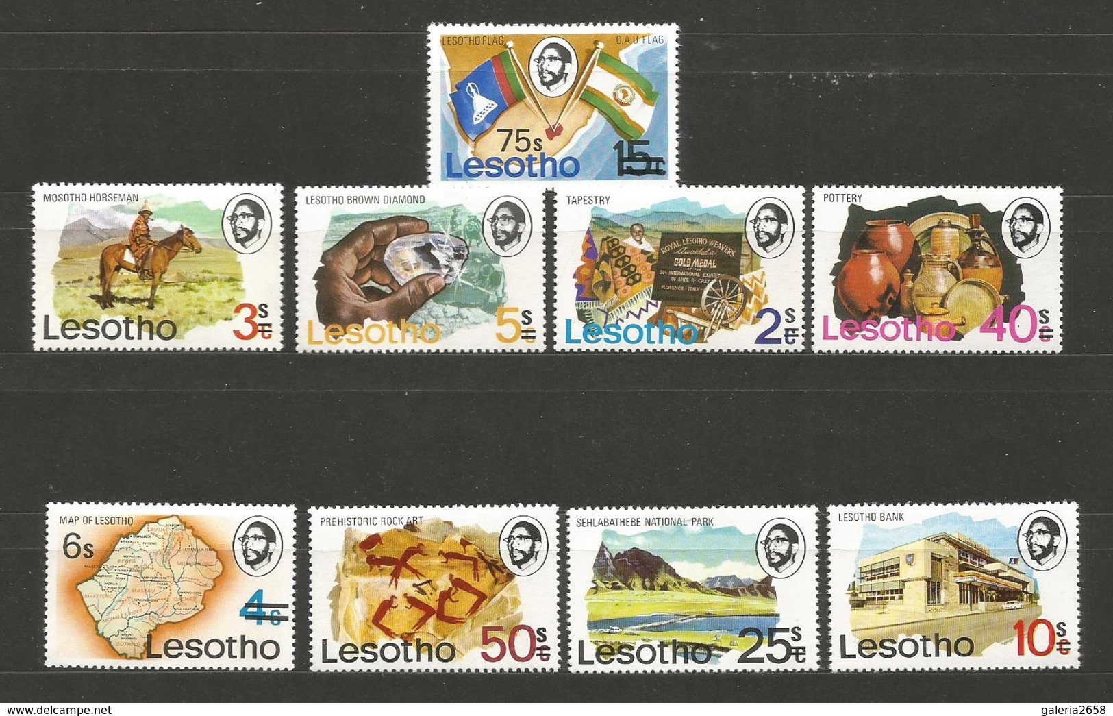 LESOTHO - MINERALEN Etc  - MNH STAMPS   - D 1710 - Lesotho (1966-...)