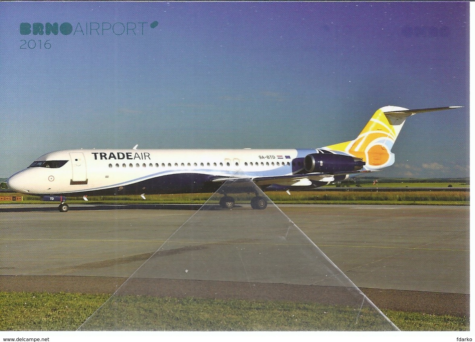 TradeAir Croazia Fokker 100 9A-BTD Trade Air - 1946-....: Modern Era