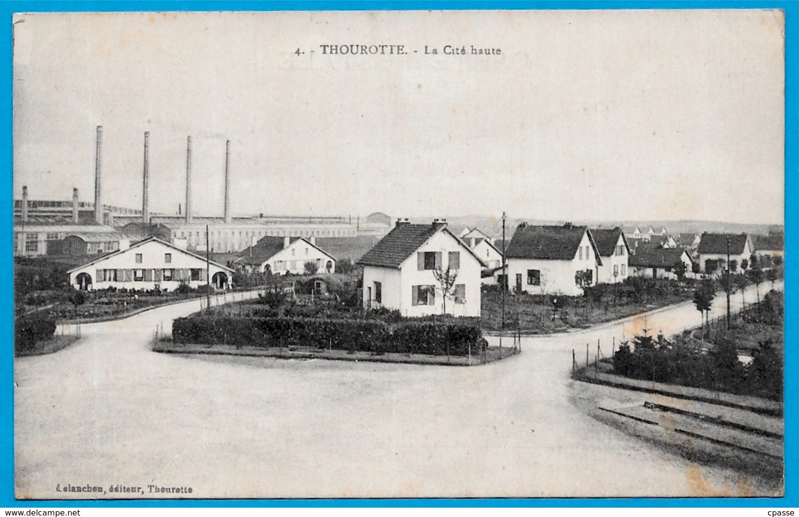 CPA 60 THOUROTTE Oise - La CITE HAUTE - Thourotte