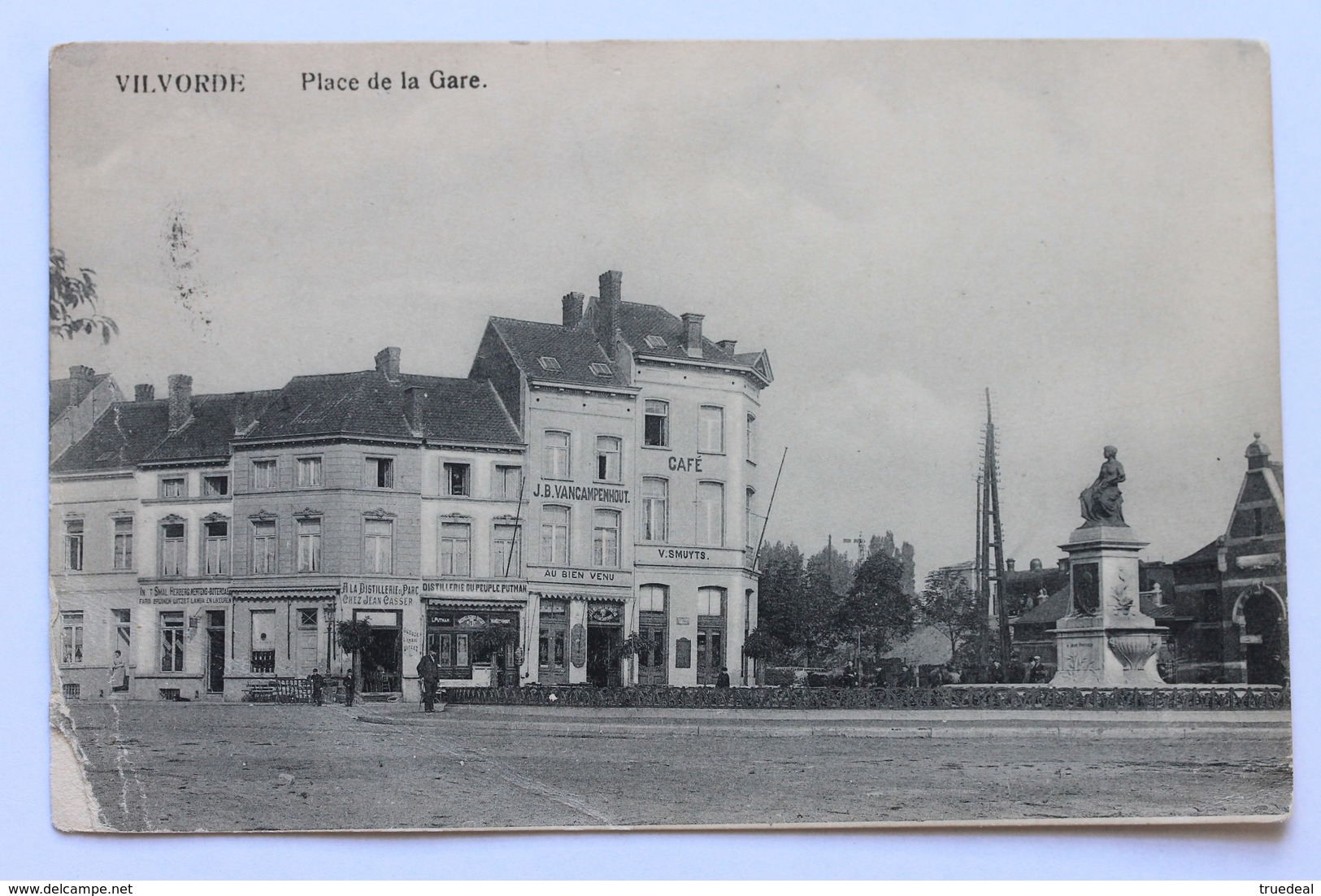 Place De La Gare, Vilvorde, België Belgique, 1924 - Vilvoorde