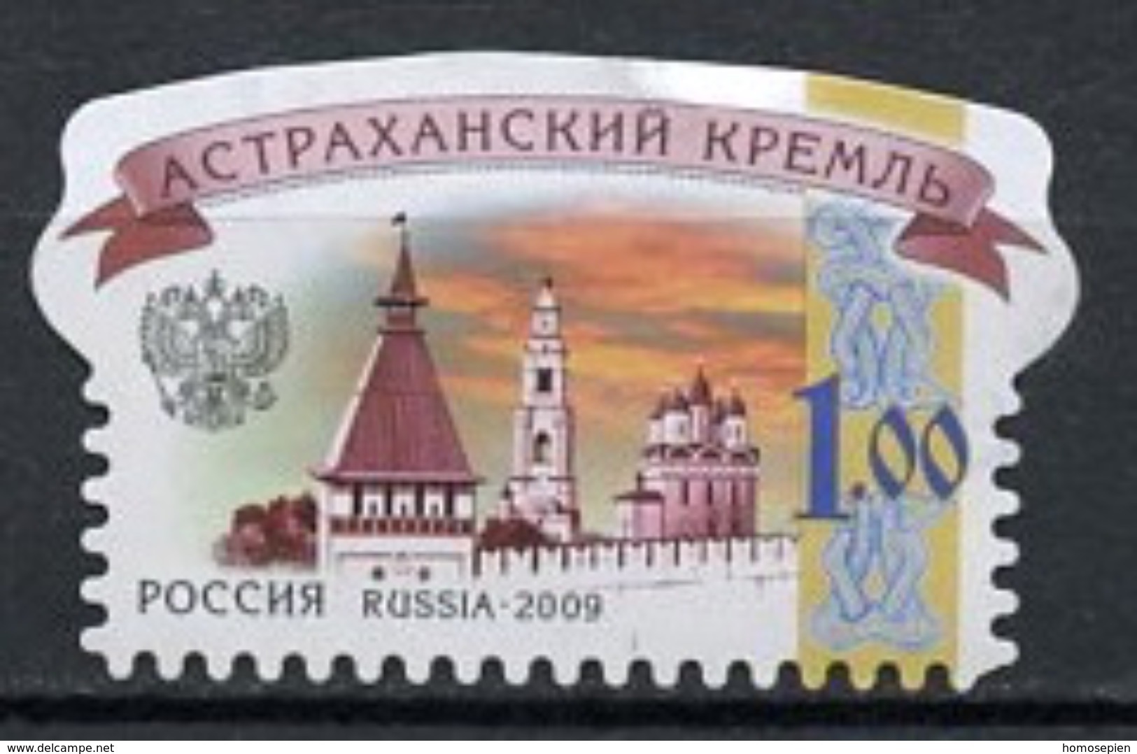 Russie - Russia - Russland 2009 Y&T N°7133 - Michel N°1592 Nsg - 1r Kremlin D'Astrakan - Neufs