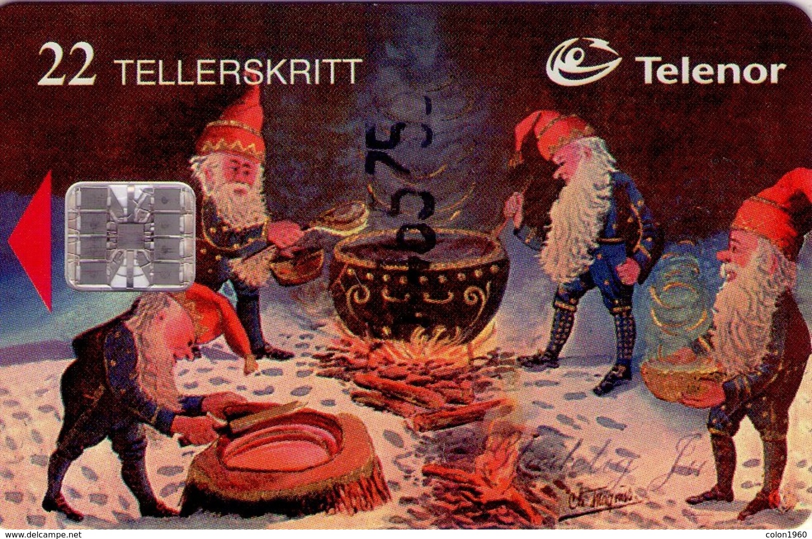 TARJETA TELEFONICA DE NORUEGA. N-86 (053) - Norvegia