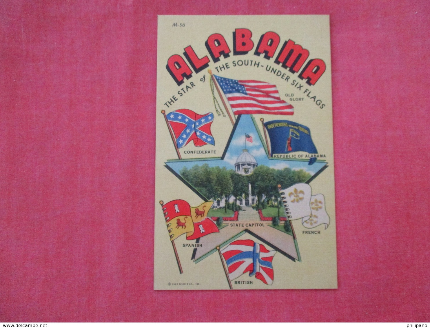 - Alabama  Under Six Flags Confederate Lag   =ref 2933 - Other & Unclassified