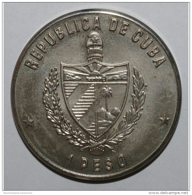 CUBA - KM 186 - 1 PESO 1977 - CARLOS MANUEL DE CESPEDES - UNC - Cuba