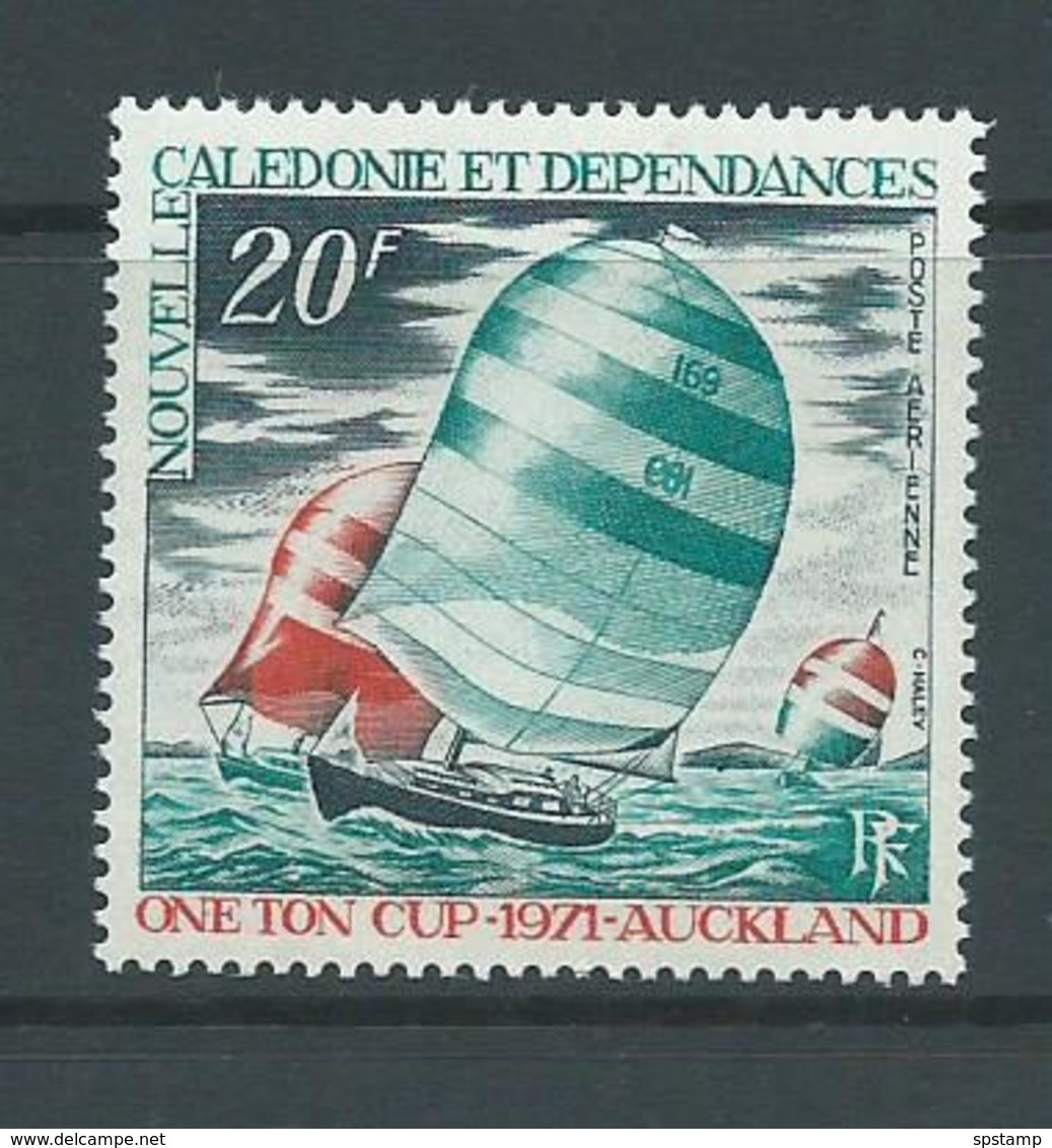 New Caledonia 1971 One Ton Cup Yacht Race 20 Fr Single MNH - Unused Stamps