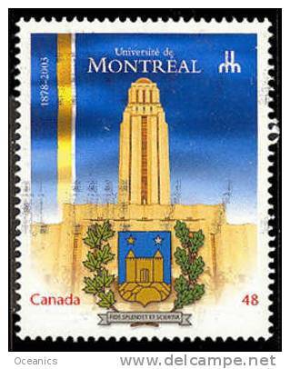 Canada (Scott No.1977 - Universités / Universities)+ (o) - Oblitérés