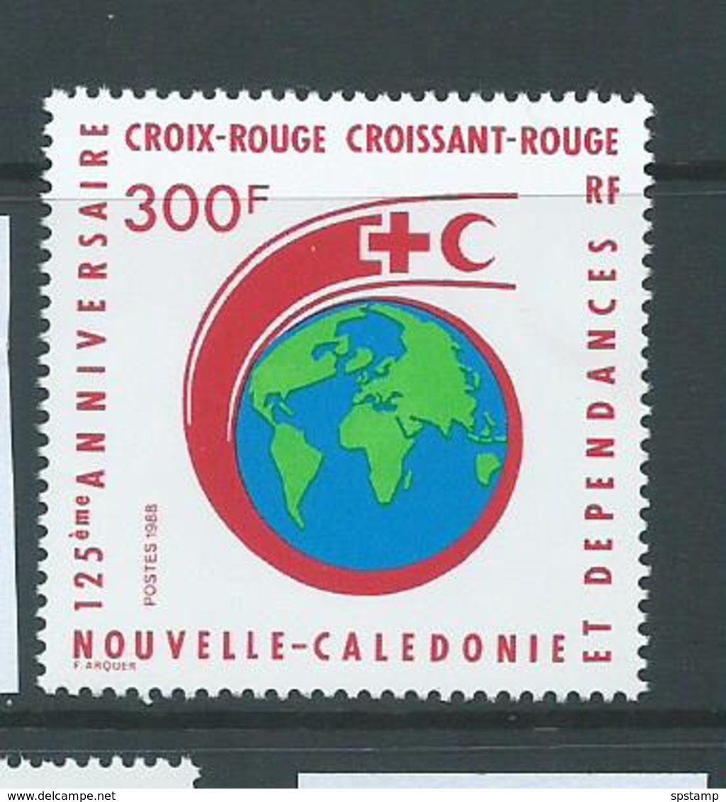 New Caledonia 1988 Red Cross 300 Fr Single MNH - Unused Stamps