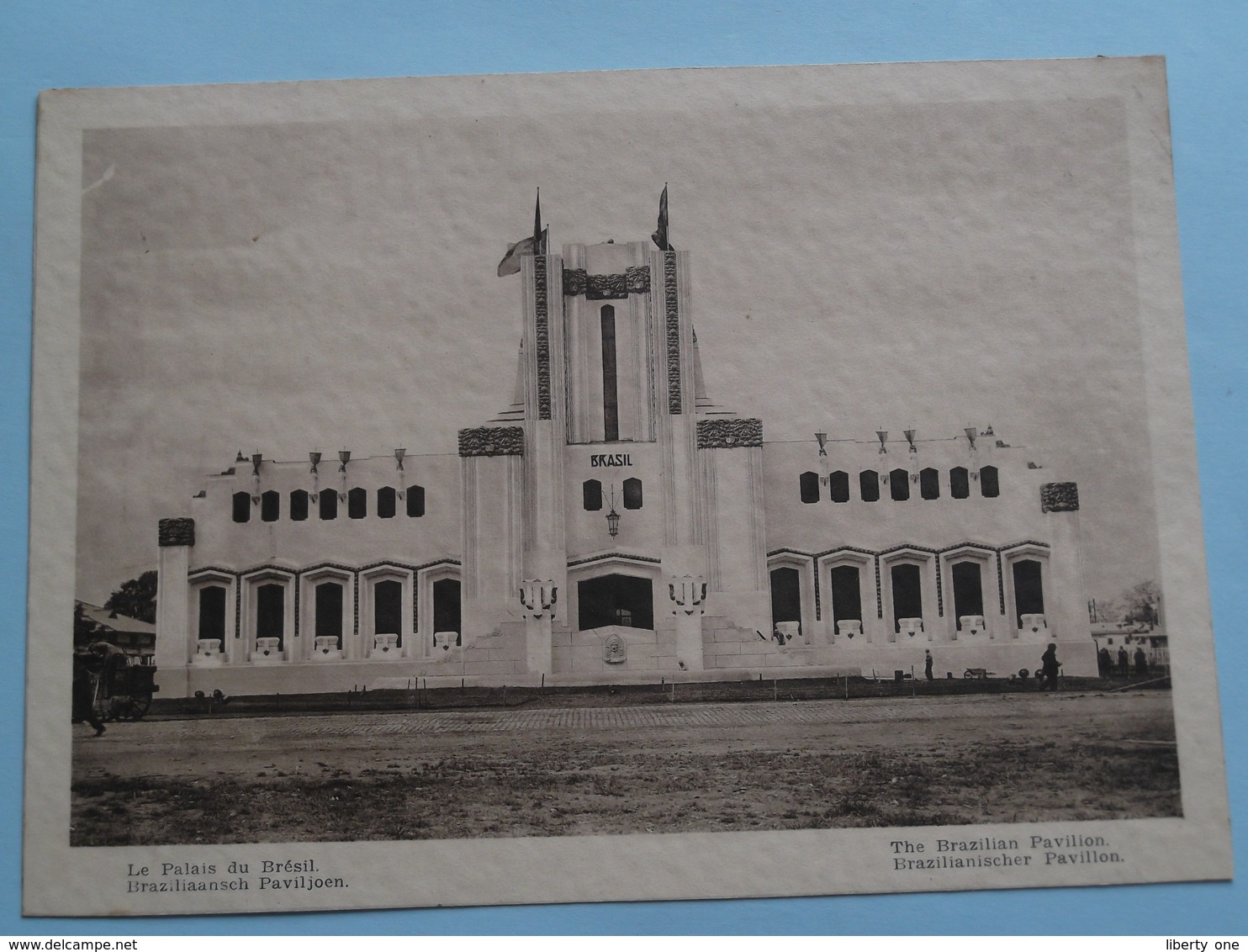 EXPO 1930 Te ANTWERPEN / The BRAZILIAN Pavilion ( Formaat 17,5 X 12,5 Cm. / Zie Foto's ) ! - Autres & Non Classés