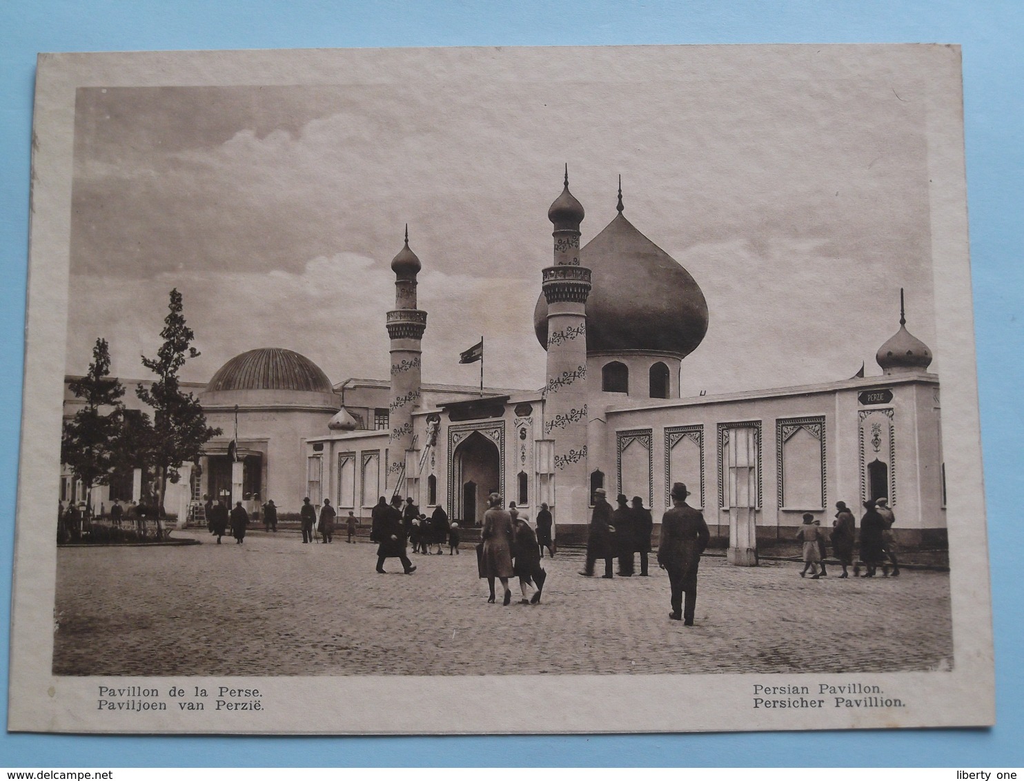 EXPO 1930 Te ANTWERPEN / PERSIAN Pavillon ( Formaat 17,5 X 12,5 Cm. / Zie Foto's ) ! - Autres & Non Classés