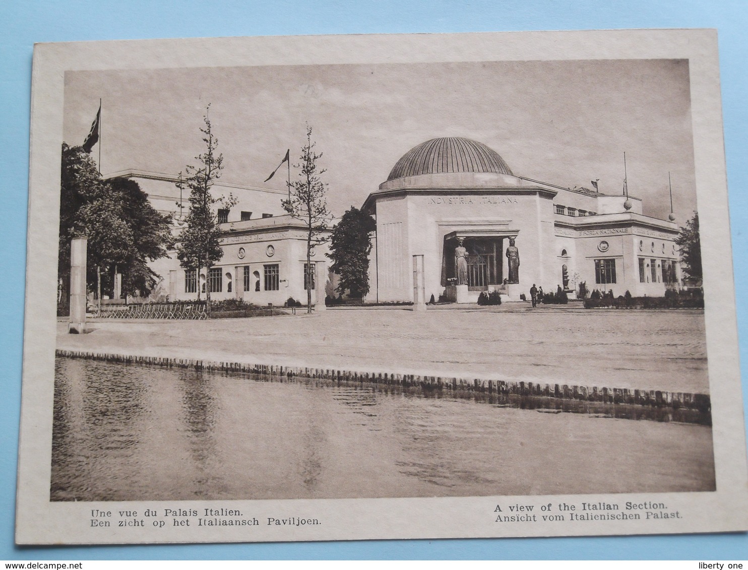 EXPO 1930 Te ANTWERPEN / ITALIAN Section ( Formaat 17,5 X 12,5 Cm. / Zie Foto's ) ! - Autres & Non Classés