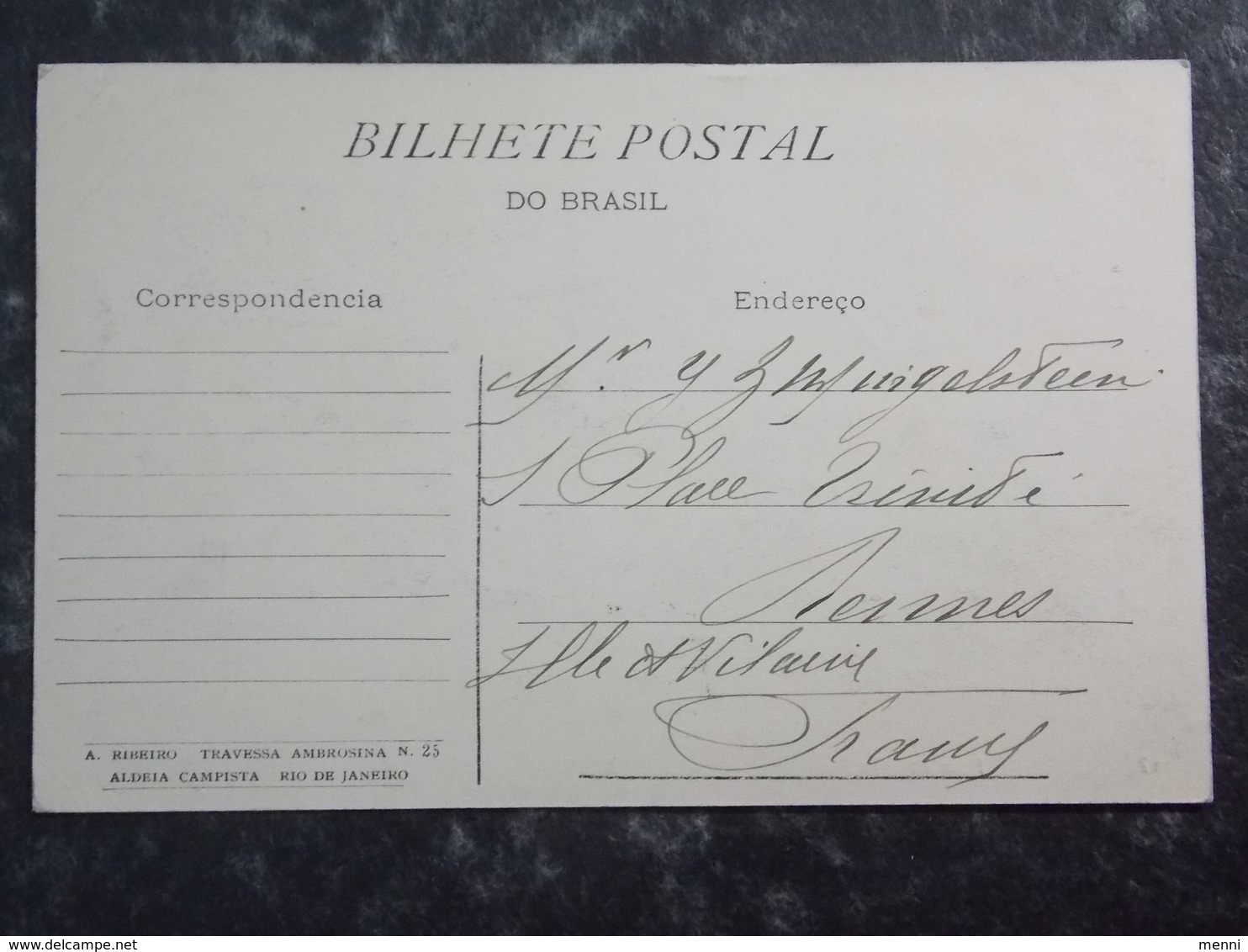 CPA Carte Postale Postcard - Brasil Brazil - 1910 THEREZOPOLIS Rua Provincial - Sonstige