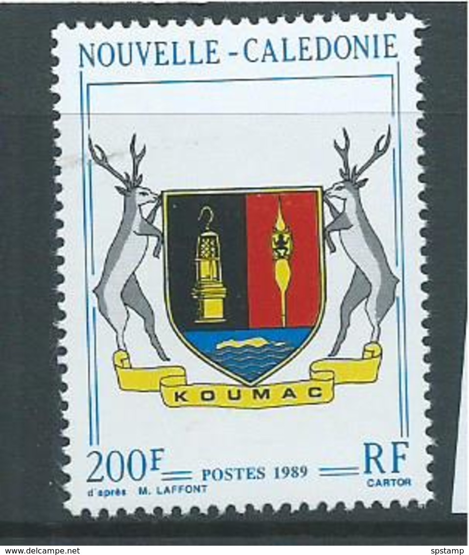 New Caledonia 1989 Coat Of Arms Koumac 200 Fr Single MNH - Unused Stamps