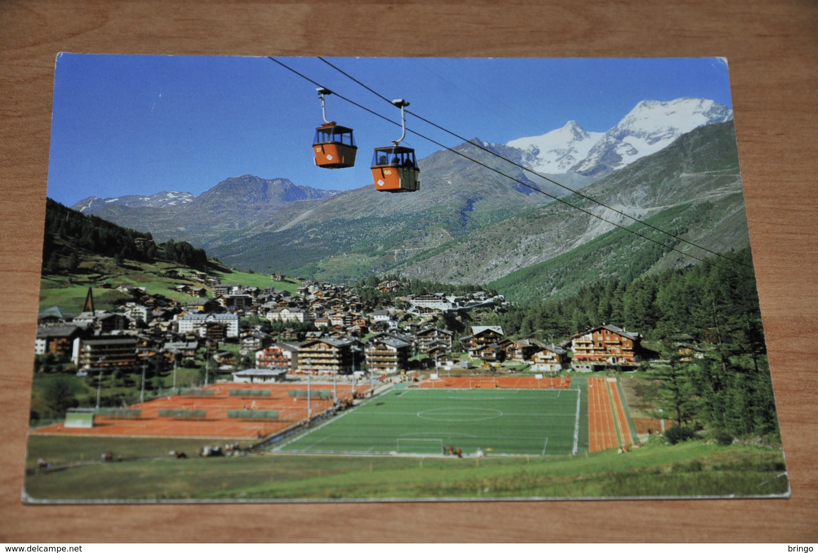 942-  Saas Fee, Gondelbahn - Saas-Fee