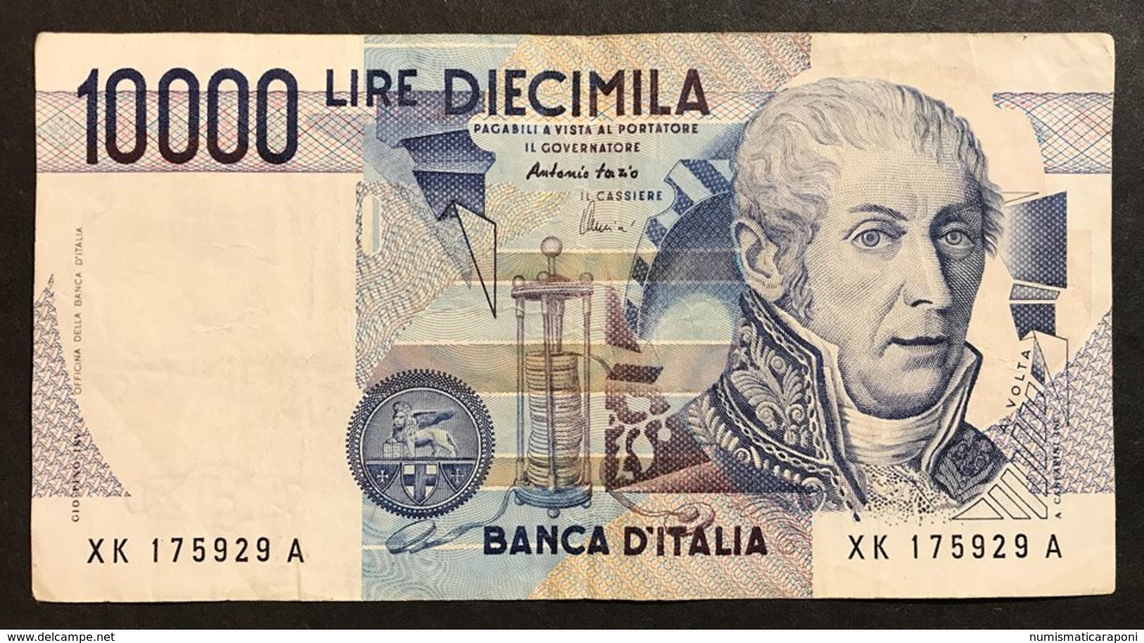 10000 Lire Alessandro Volta Serie Sostitutiva XK 1998  LOTTO 1620 - 10000 Lire