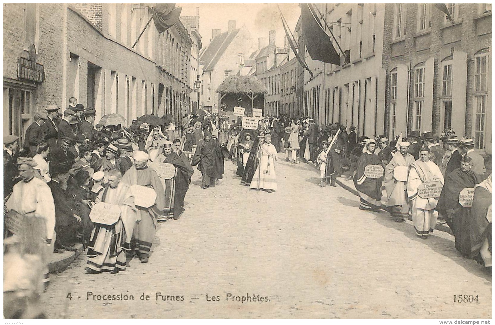 PROCESSION DE FURNES LOT DE 28 CARTES   SCANNEES  EDITION L. NOWE-BRUWAERT MANQUE LES NUMEROS  12 ET 16 - Veurne