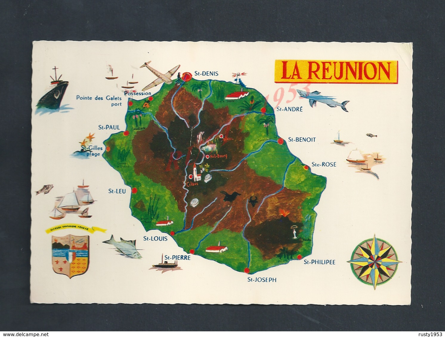 CPSM DE L ILE DE LA RÉUNION : - Réunion