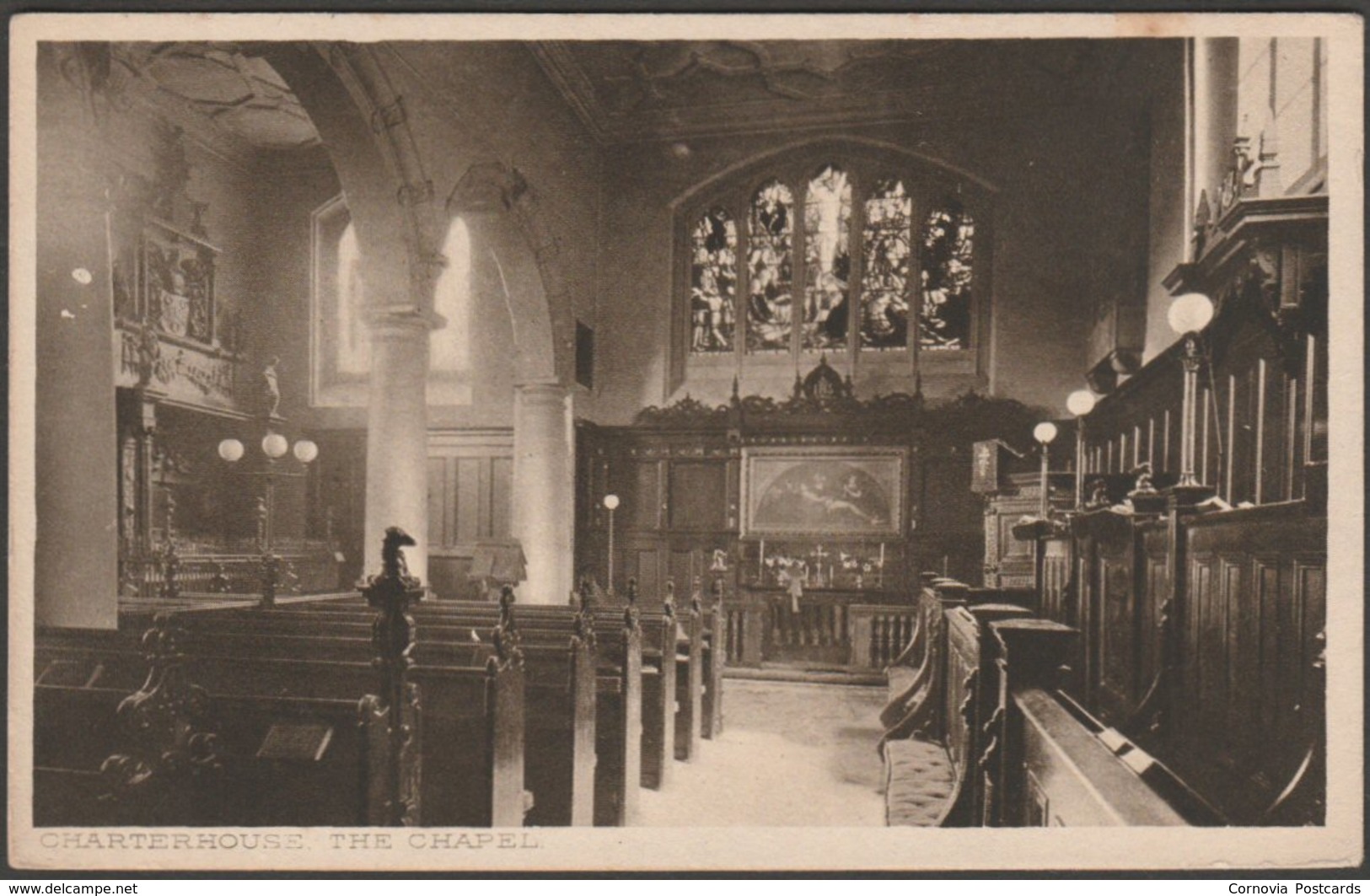 The Chapel, Charterhouse, London, C.1910 - Edward Taylor Postcard - Other & Unclassified