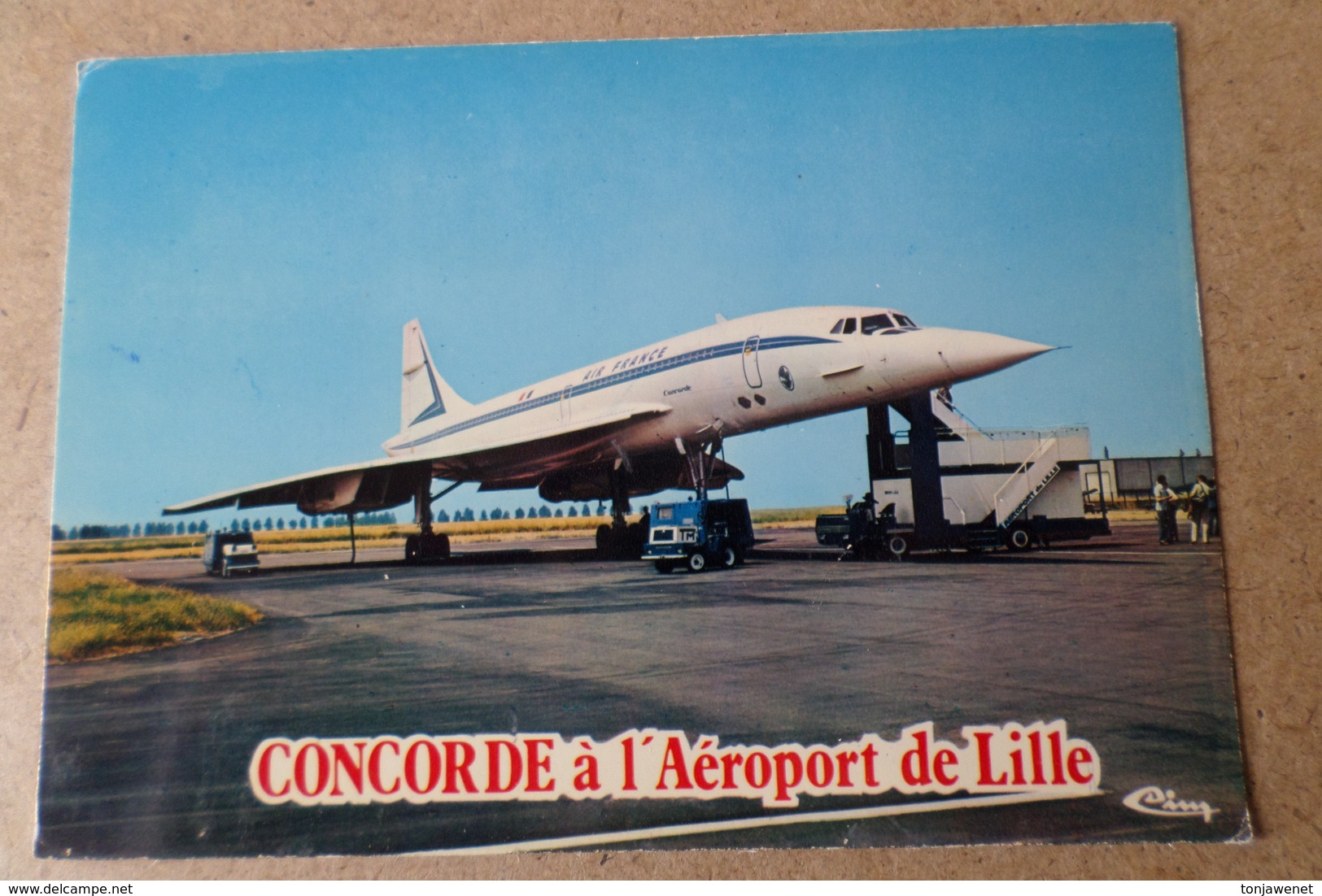 LILLE - LESQUIN - Concorde à L'aéroport De Lille - Aviation, Transport  ( 59 Nord ) - Aérodromes