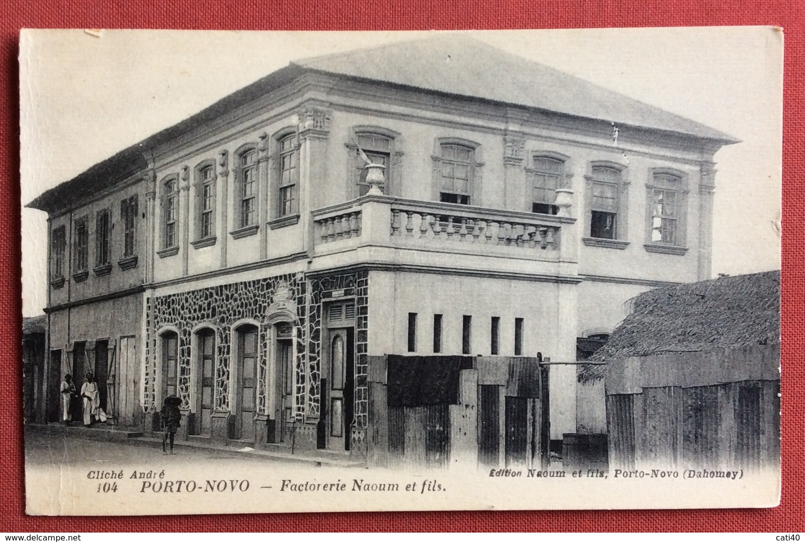 PORTO - NOVO DAHOMEY OGGI BENIN  FACTORERIE NAOUM ET FILS   N.V. - Benin