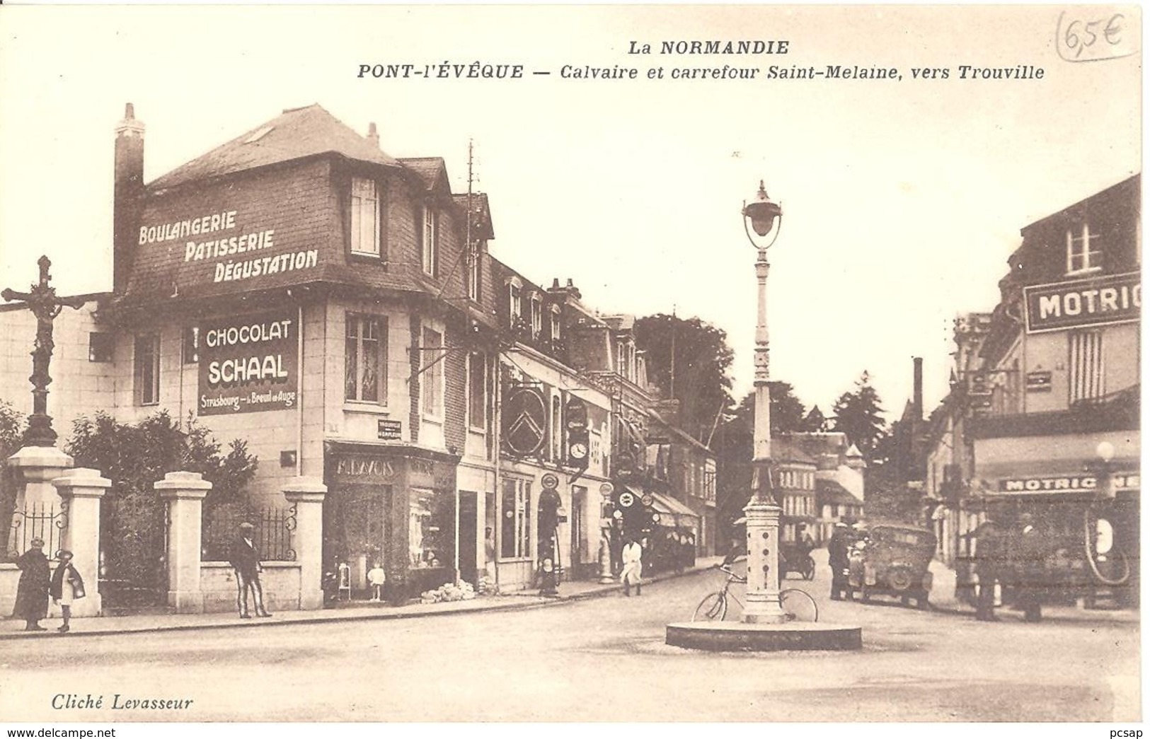 Pont-L'Evêque - Calvaire Et Carrefour Saint-Mélaine, Vers Trouville - Pont-l'Evèque