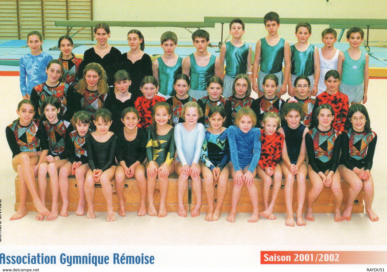 51 - ASSOCIATION GYMNIQUE REMOISE- Saison 2001/2002 - Gimnasia