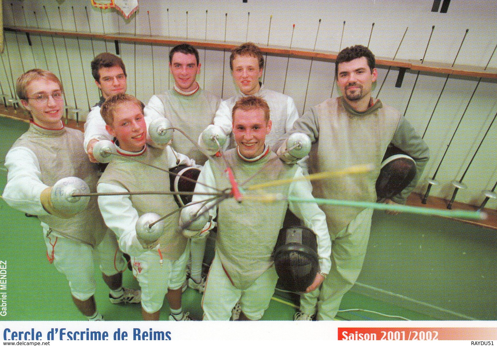CERCLE D'ESCRIME DE REIMS- Saison 2001/2002 - Schermen