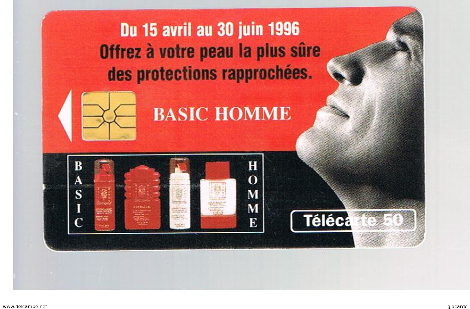 FRANCIA (FRANCE) -  1996  VICHY, BASIC HOMME   - USED°- RIF. 10899 - Parfum