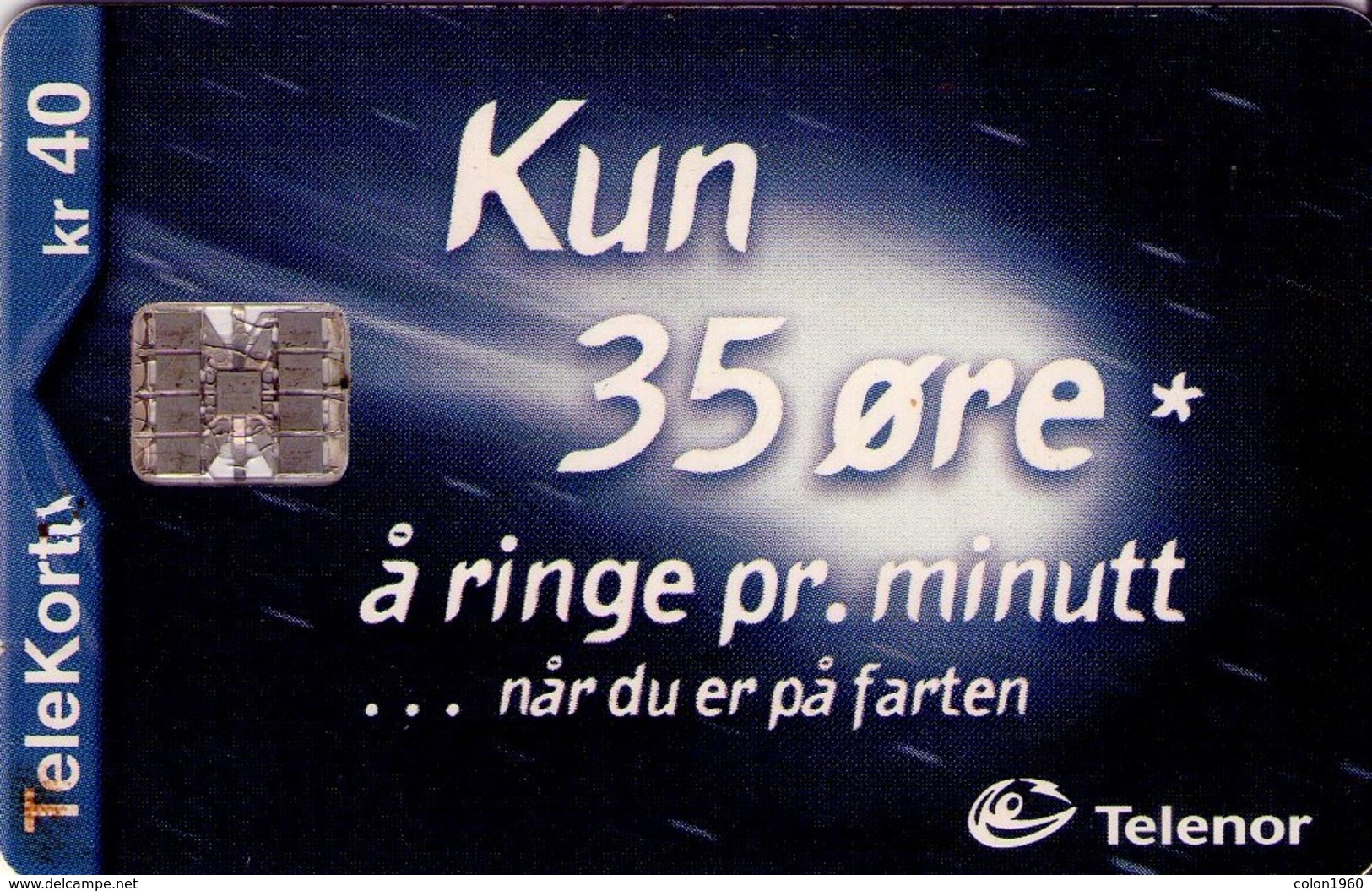 TARJETA TELEFONICA DE NORUEGA. N-151 (062) - Noruega