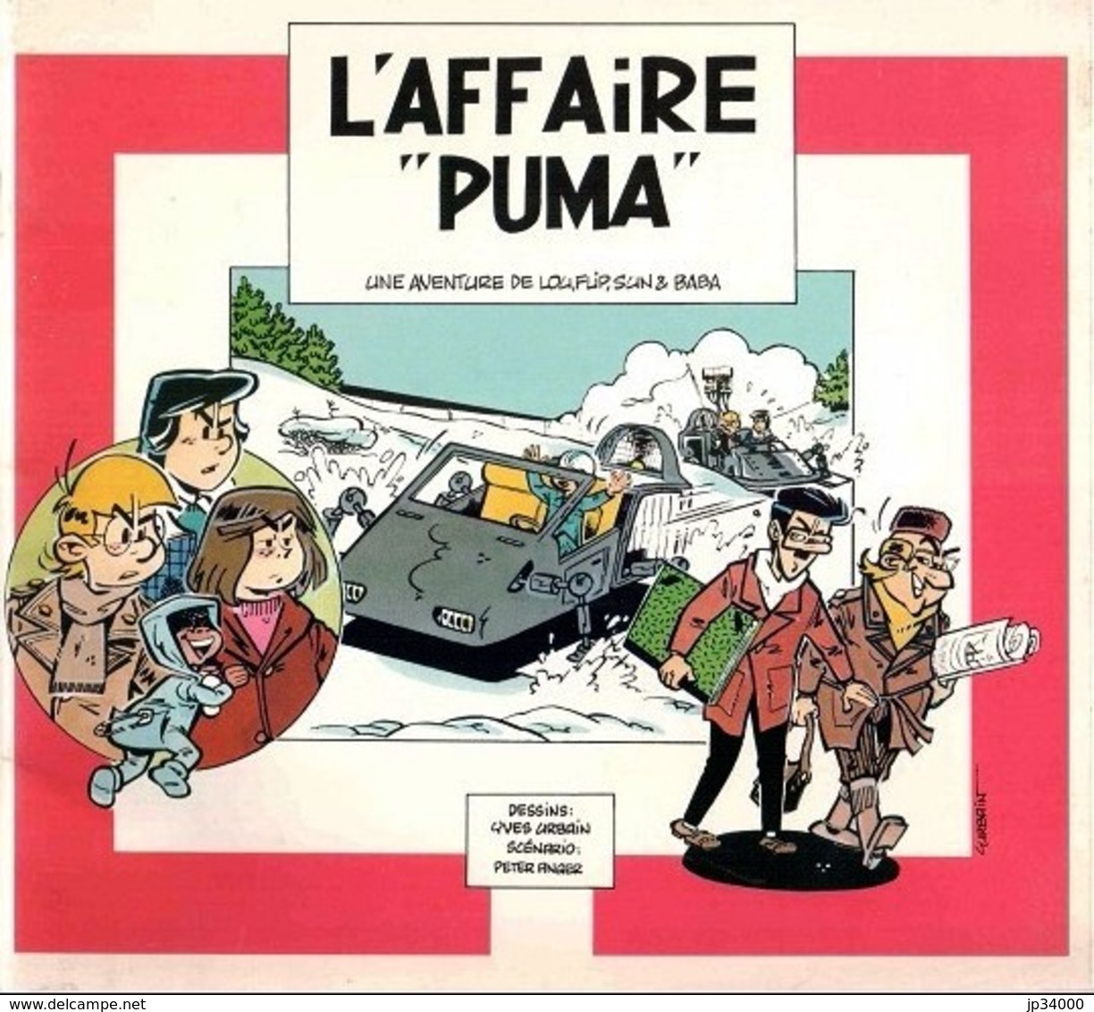 L'AFFAIRE PUMA BD + RARISSIME DOCUMENT PEDAGOGIQUE DU CRIOC 1982.  INTROUVABLE - Verzamelingen