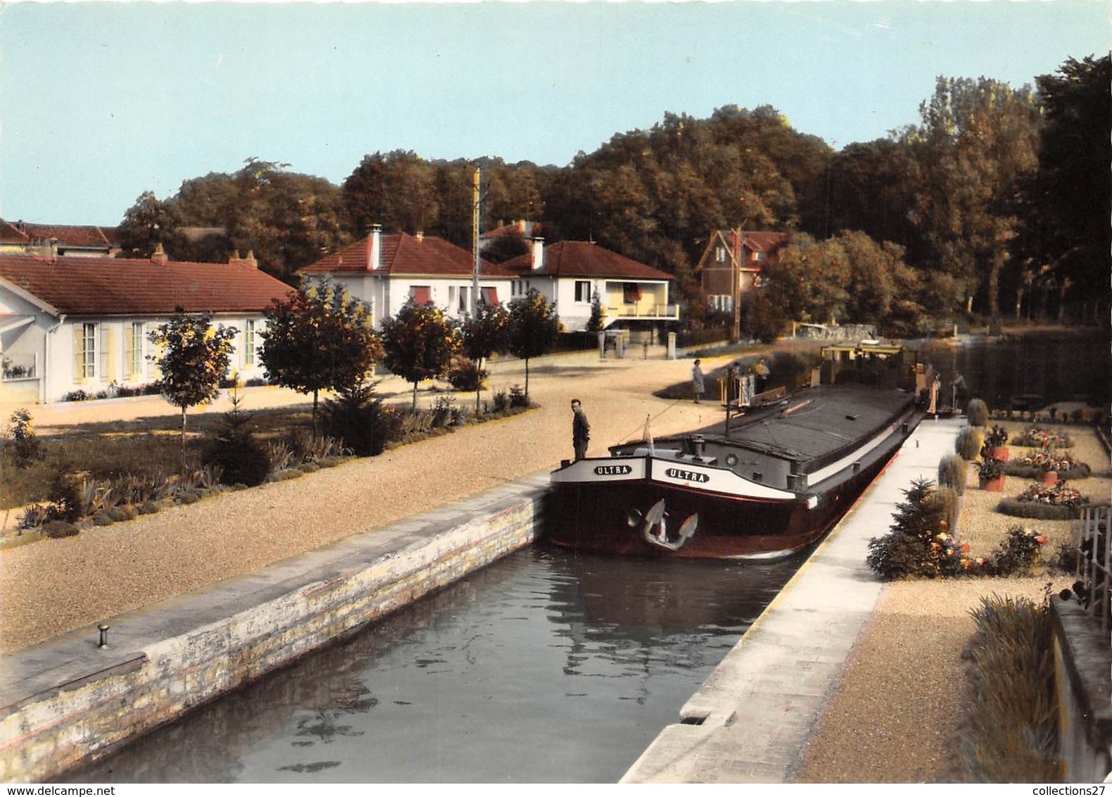 55-STENAY- LE CANAL ET L'ECLUSE - Stenay