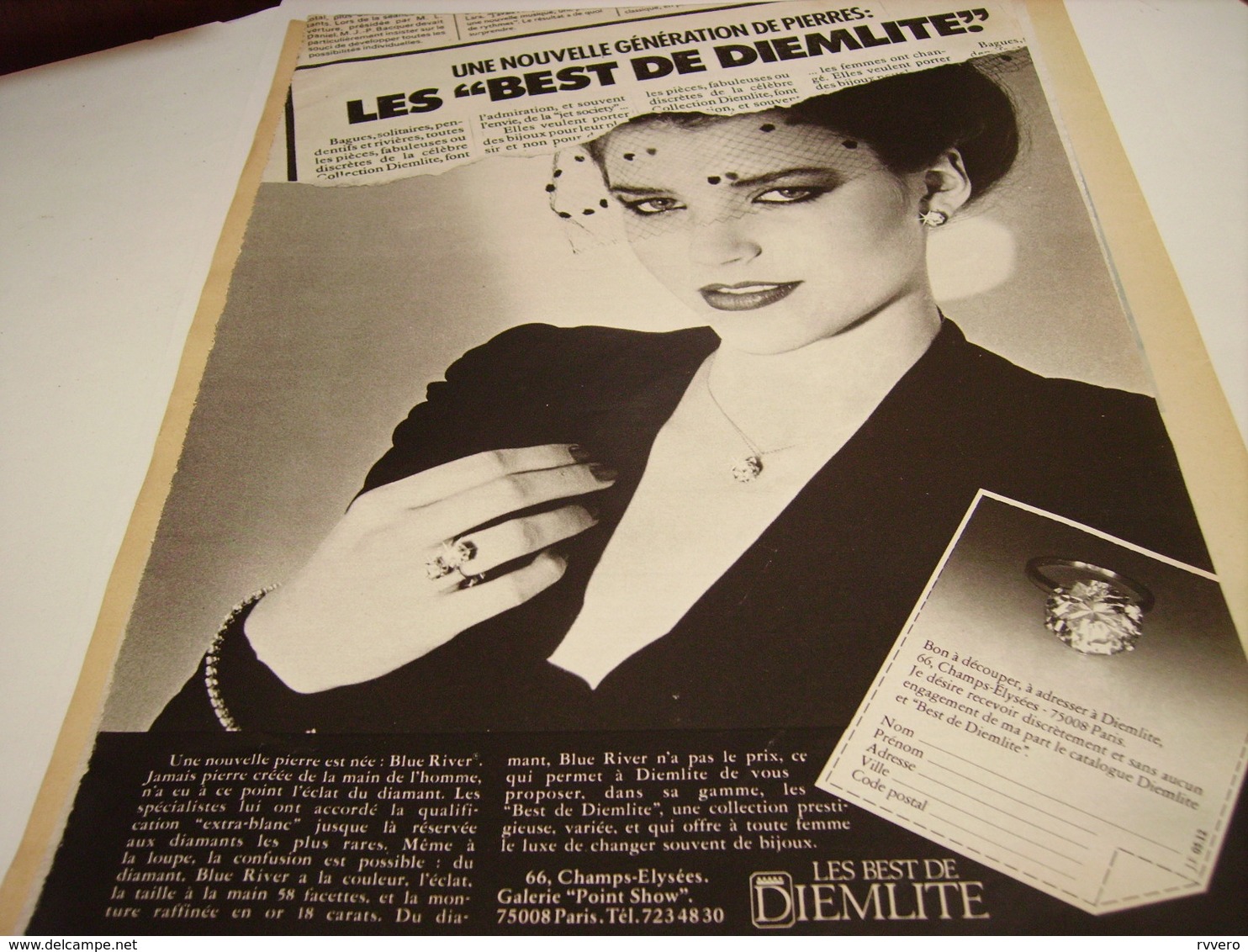 ANCIENNE PUBLICITE LES BEST DE DIEMLITE 1980 - Autres & Non Classés