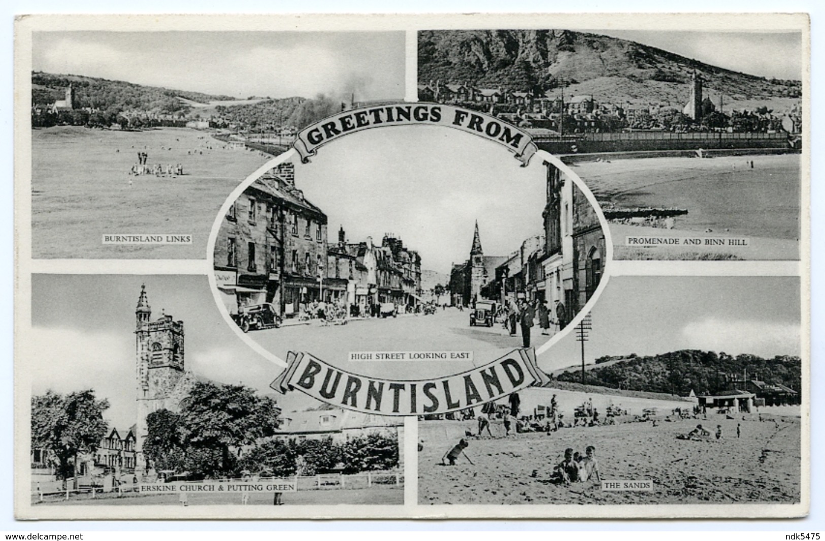 GREETINGS FROM BURNTISLAND : MULTIVIEW - Fife