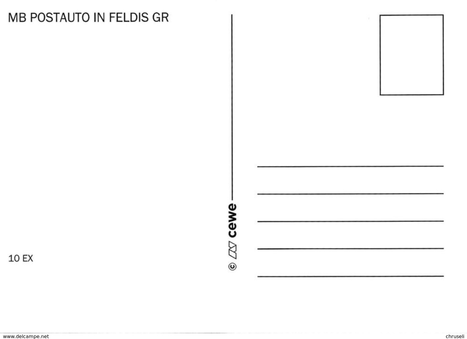 Feldis Postauto Limitierte Auflage! - Feldis/Veulden