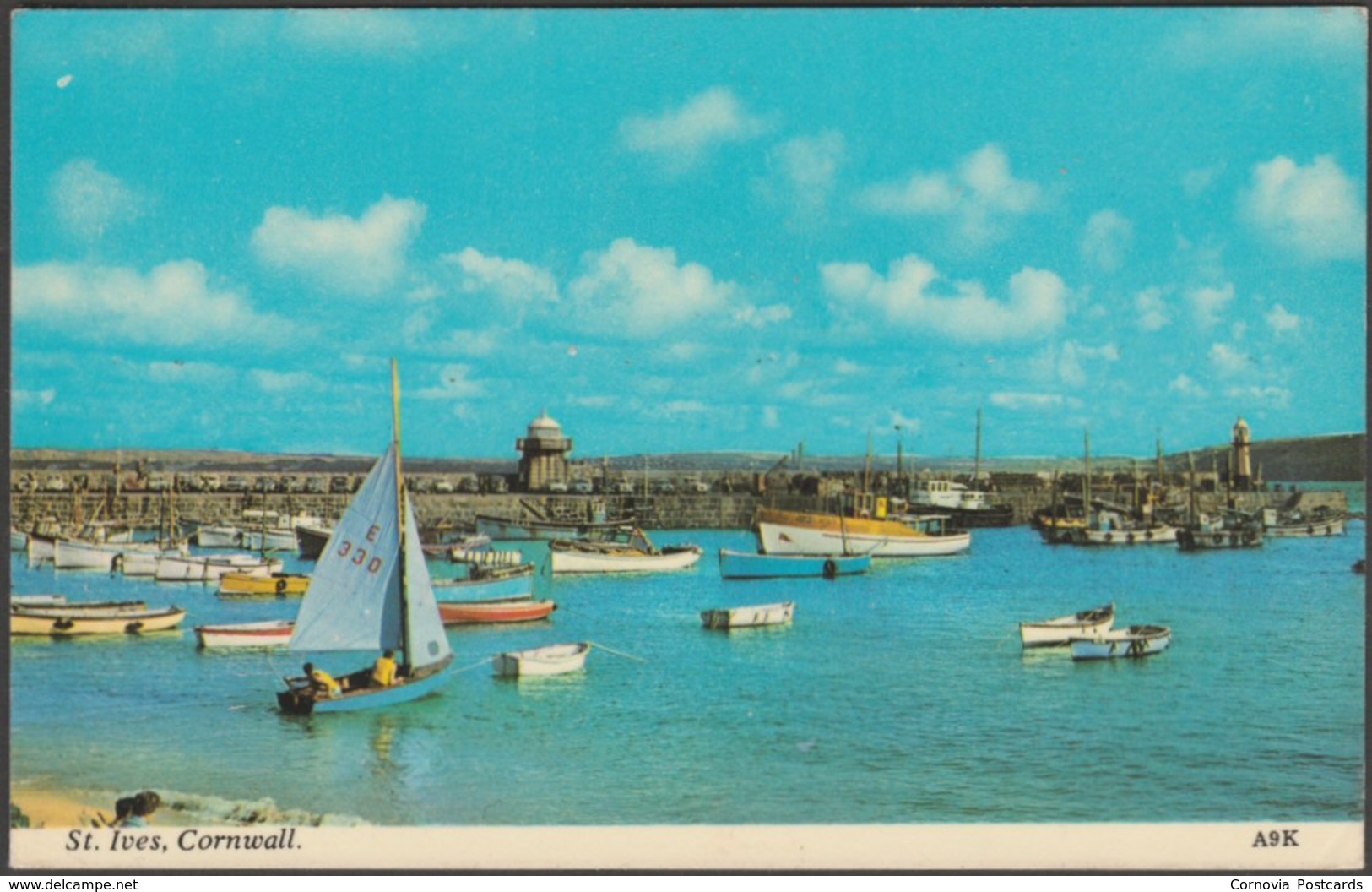 St Ives, Cornwall, C.1960s - Harvey Barton Postcard - St.Ives