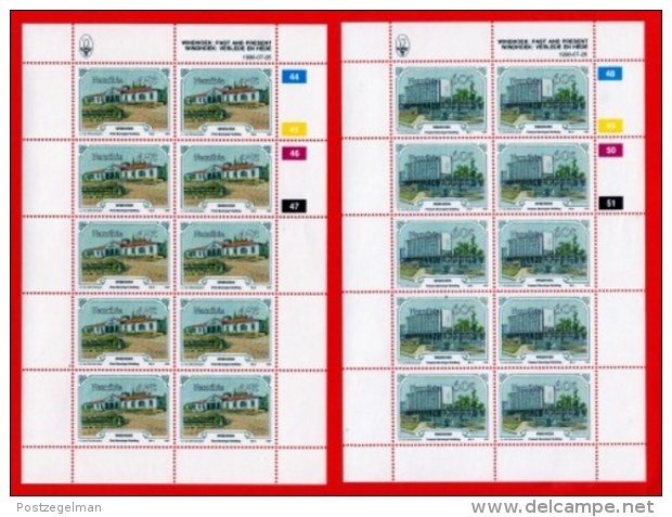 NAMIBIA, 1990, Mint Never Hinged Stamp(s) In Full Sheets, Windhoek, M675-678, S849 - Namibië (1990- ...)