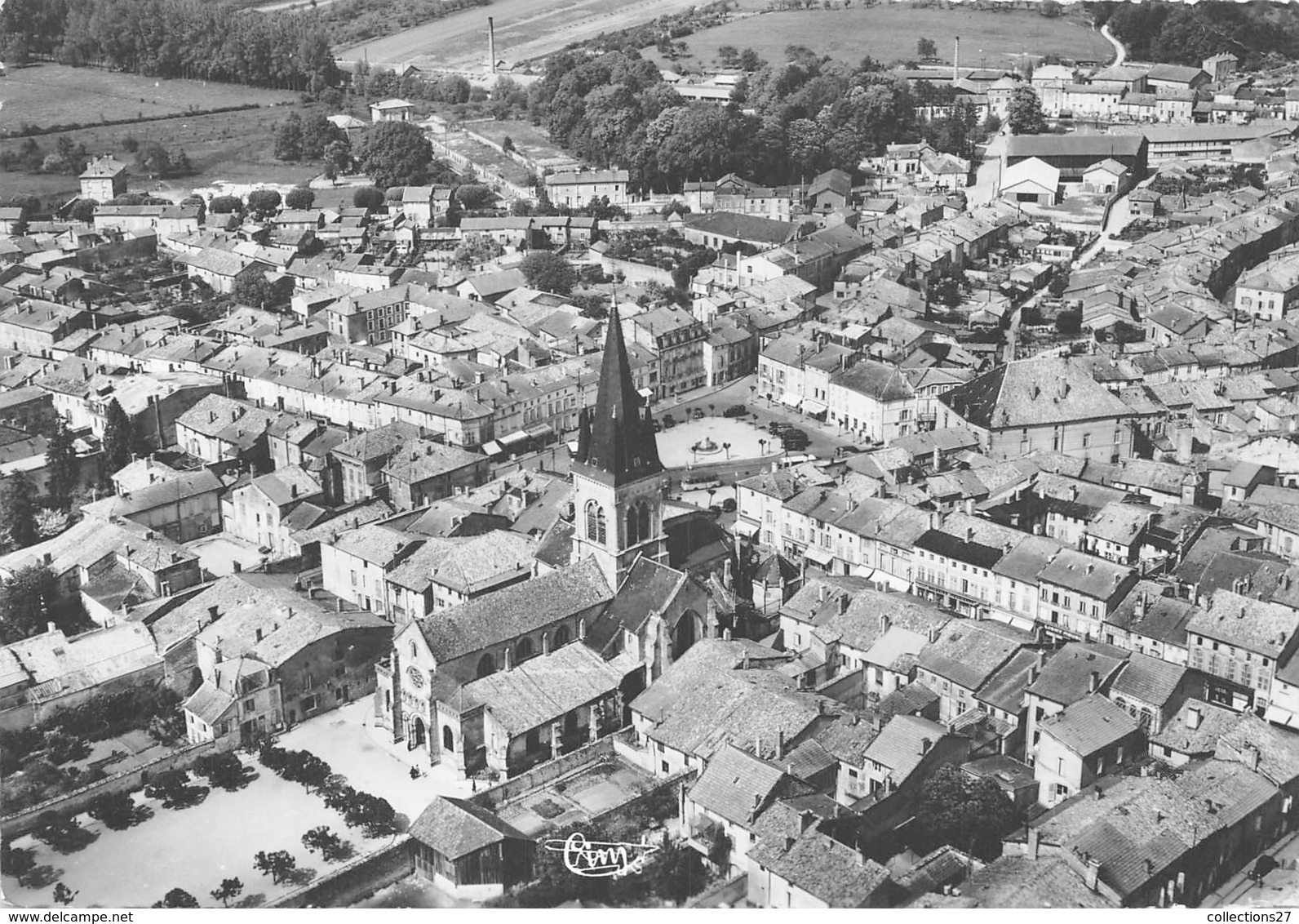 55-LIGNY-EN-BARROIS- VUE GENERALE  AERIENNE - Ligny En Barrois