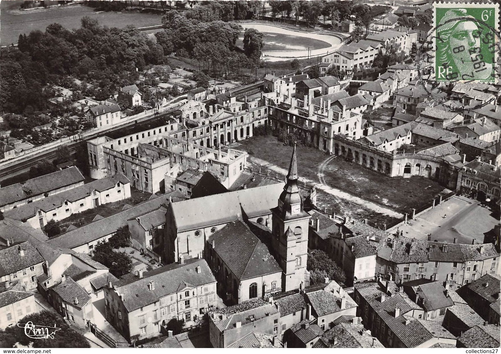 55-COMMERCY- VUE AERIENNE - Commercy