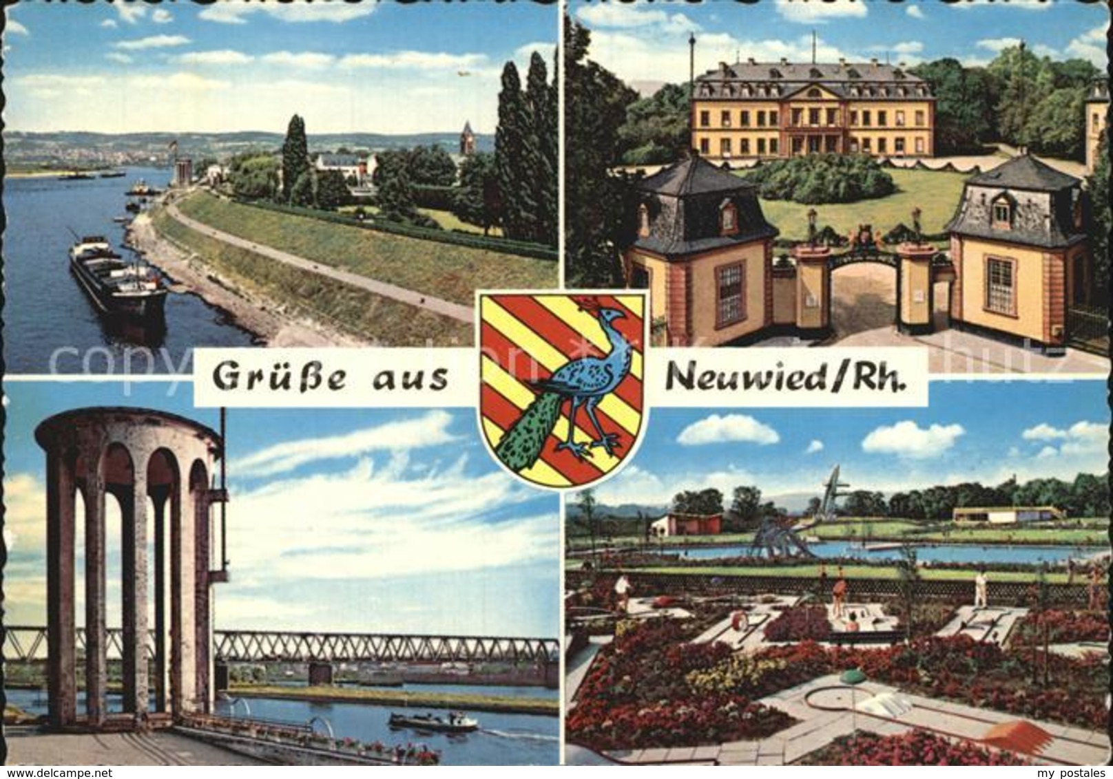 72455967 Neuwied Rhein Minigolf Schwimmbad Rheinpartie Schloss Neuwied - Neuwied