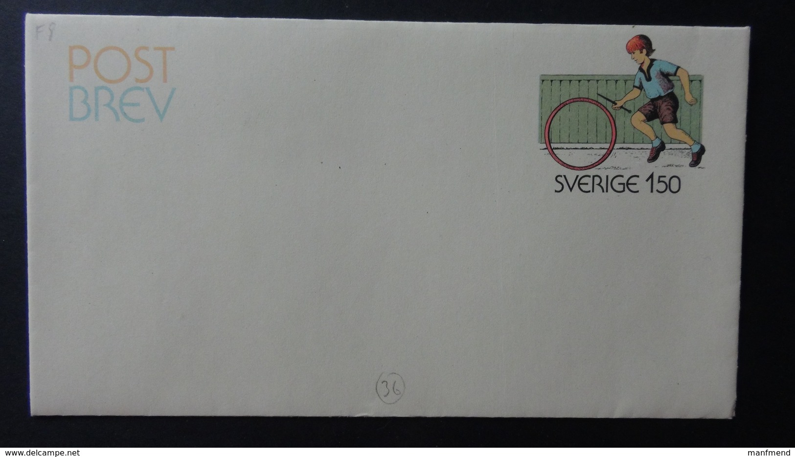 Sweden - 1981 - Mi: F 8* - Postal Stationery - Look Scan - Ganzsachen