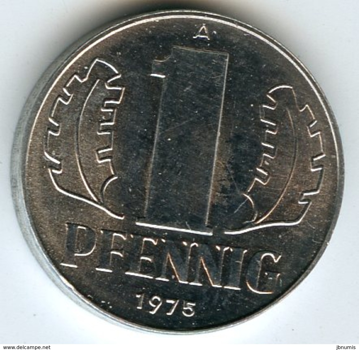 Allemagne Germany RDA DDR 1 Pfennig 1975 A UNC J 1508 KM 8.1 - 1 Pfennig