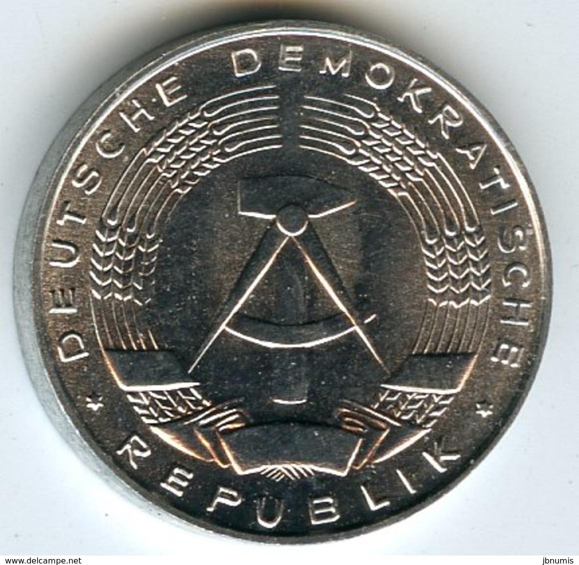 Allemagne Germany RDA DDR 1 Pfennig 1975 A UNC J 1508 KM 8.1 - 1 Pfennig