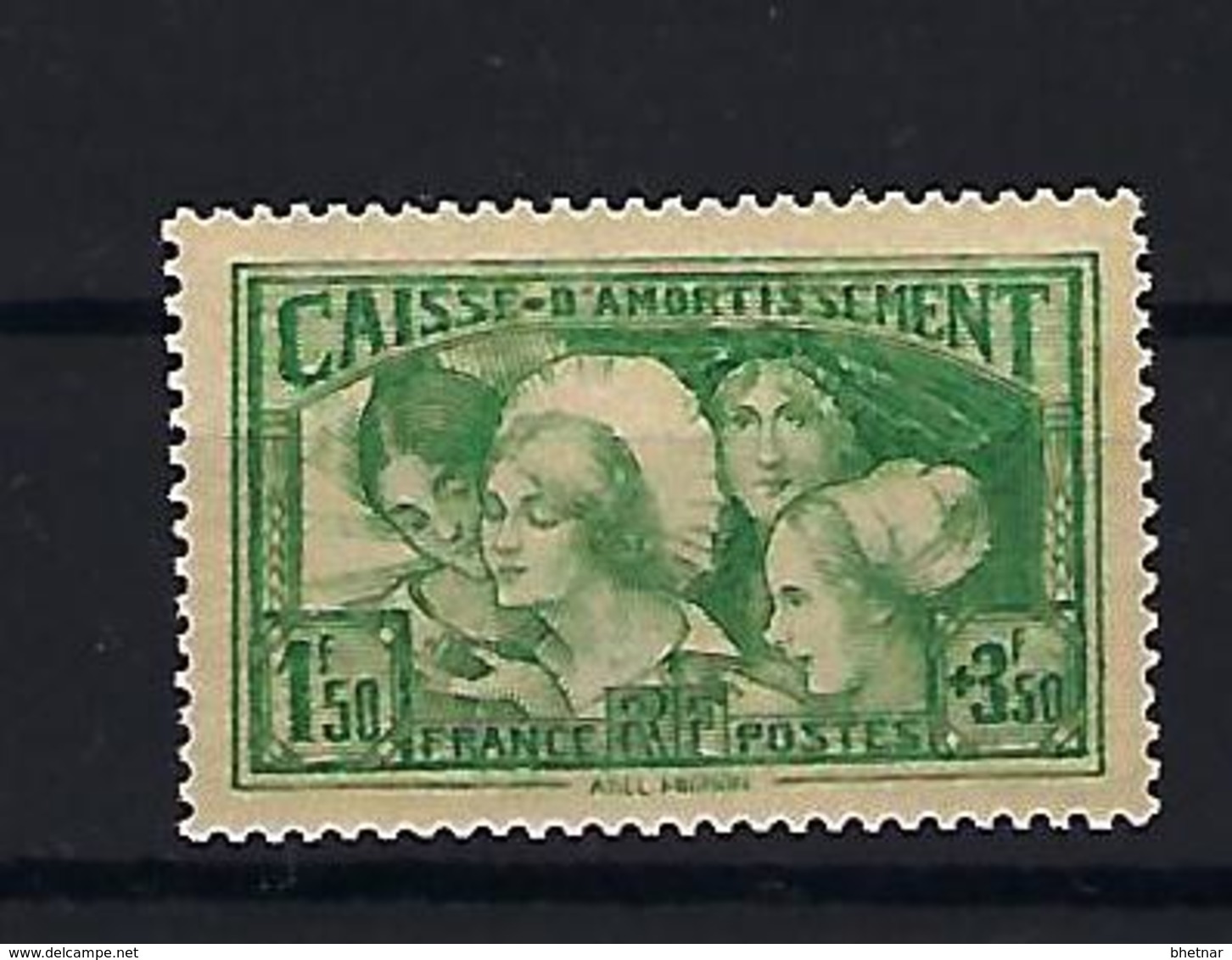 FR YT 269 " Caisse Amortissement Coiffes Des Provinces " 1931 Neuf** - Neufs