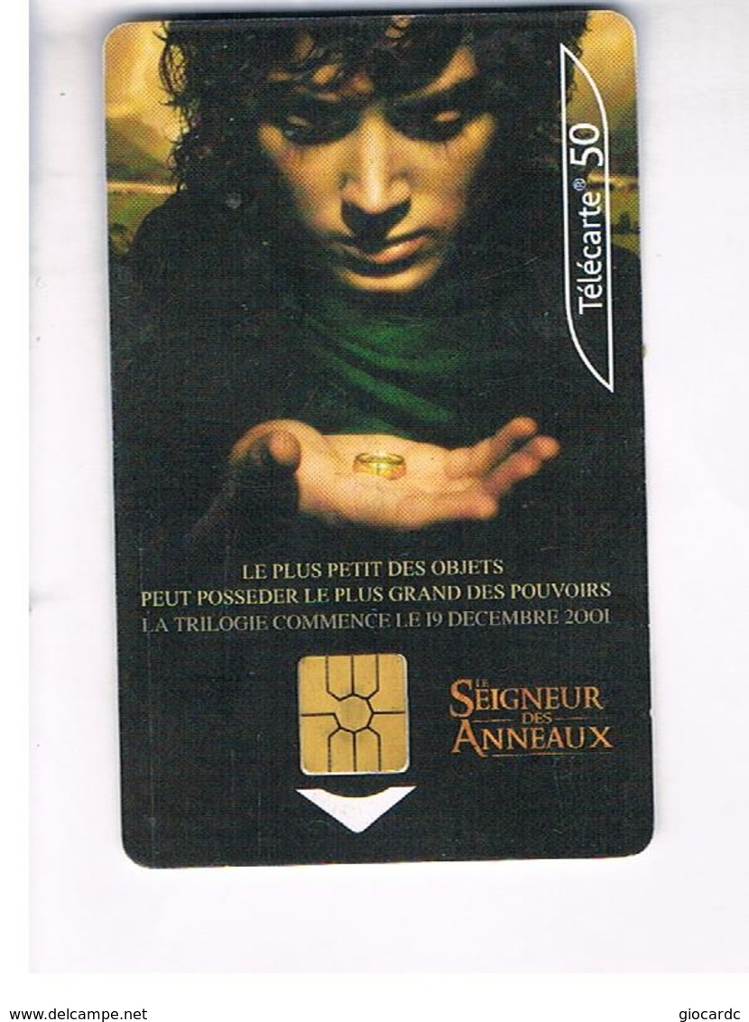 FRANCIA (FRANCE) -    2001  CINEMA: LORD OF THE RING   - USED°- RIF. 10915 - Cinema