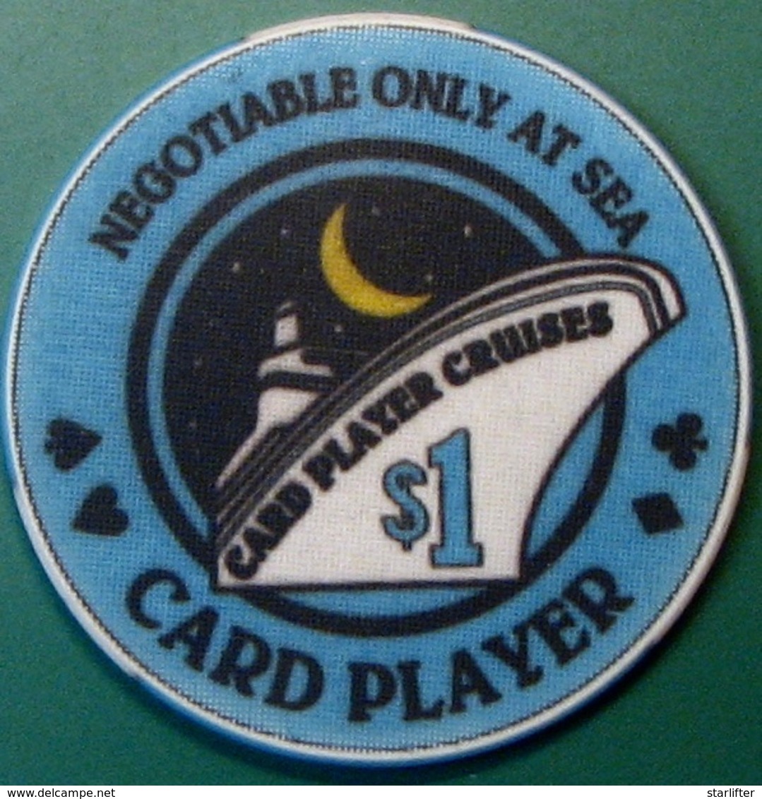 $1 Casino Chip. Card Player Cruises. G99. - Casino