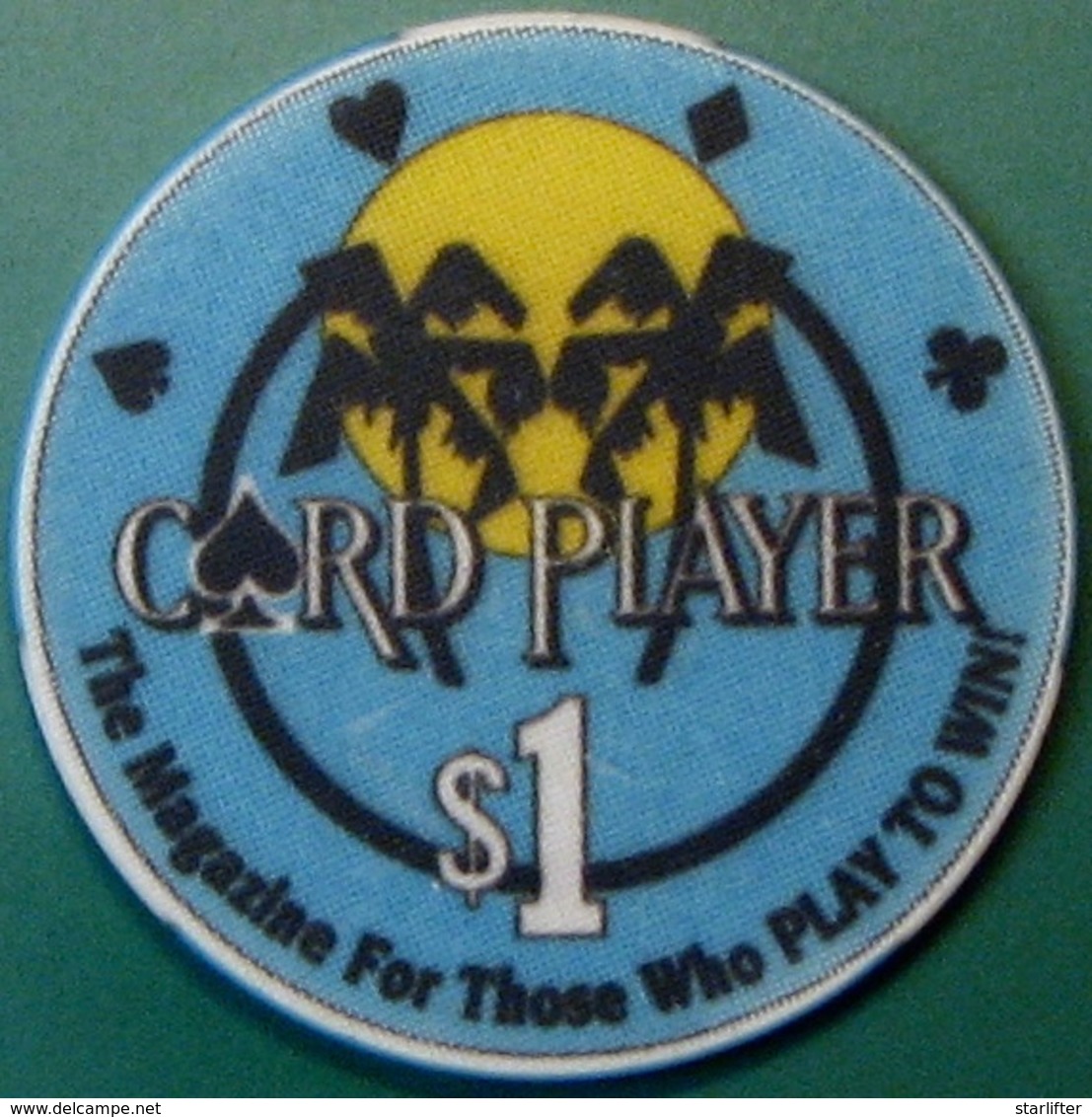 $1 Casino Chip. Card Player Cruises. G99. - Casino